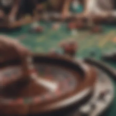 Mastering Roulette Betting Strategies A strategic gameplay scene showcasing various betting strategies on roulette.