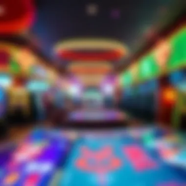 Vibrant Casino Floor at Bally's AC NJ Inside Bally's casino floor bustling with gaming options