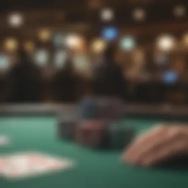 Analyzing Data with Poker Software A sophisticated poker software interface showcasing analytics.