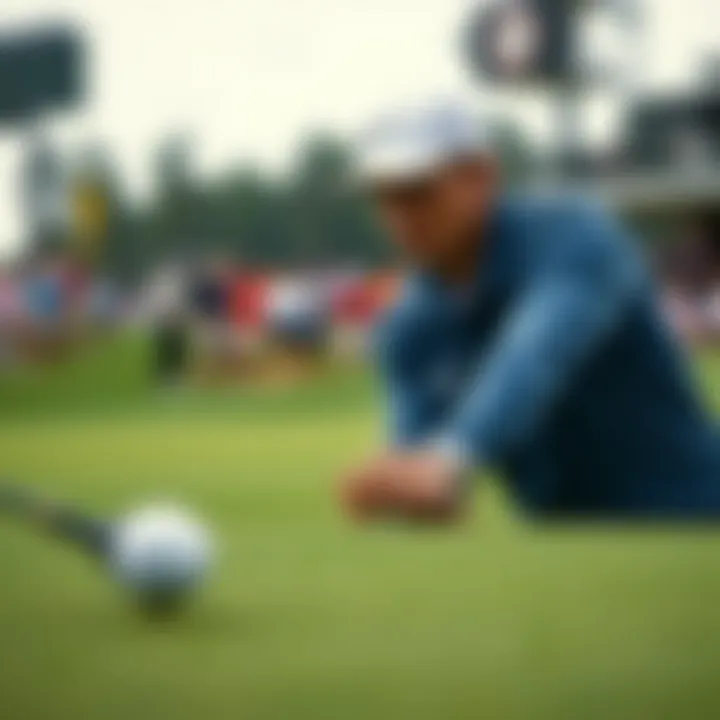 Strategy planning for betting on golf