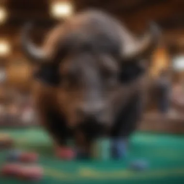 Buffalo Symbolism in Gaming Artwork depicting buffalo symbolism in gaming, highlighting its cultural significance.