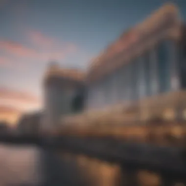 Stunning View of Caesars Atlantic City Caesars Atlantic City Casino Exterior