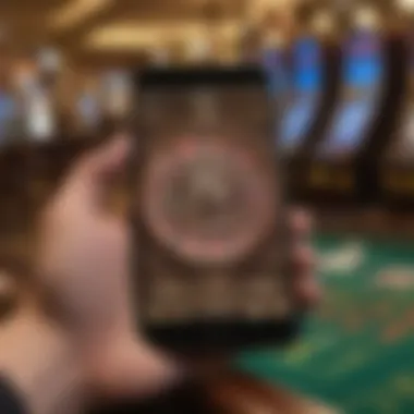 Exploring the User Interface of the Casino Arizona App User interface of the Casino Arizona app showcasing its features