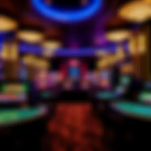 Vibrant Atmosphere of Casino Birmingham Interior view of Casino Birmingham showcasing gaming tables and vibrant atmosphere