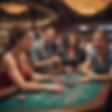 Live Entertainment in Nashville Casinos Crowd enjoying live entertainment at a casino venue