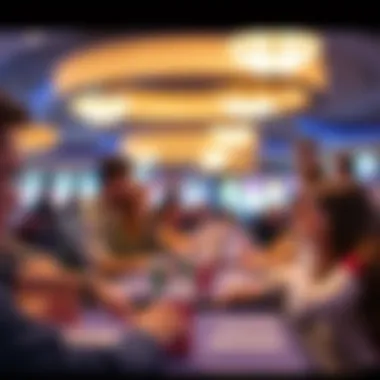 Community event at Clearwater River Casino with local participants