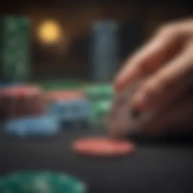 The Dynamics of Betting in Poker Illustration of various poker chips and betting options