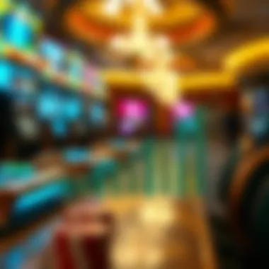 Chart showing economic growth related to casino revenues