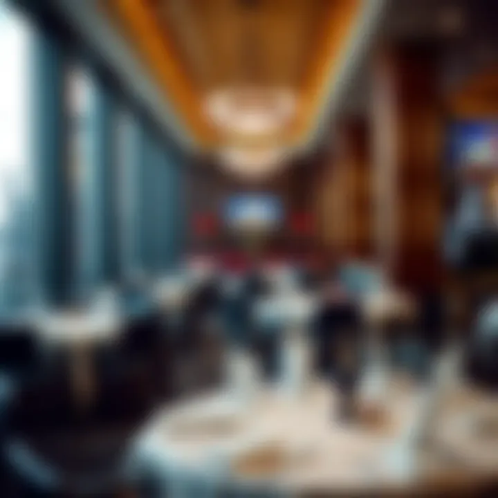 Elegant dining area within Black Hawk Casino