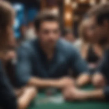 Engaged Poker Community Engaged online poker community discussing strategies