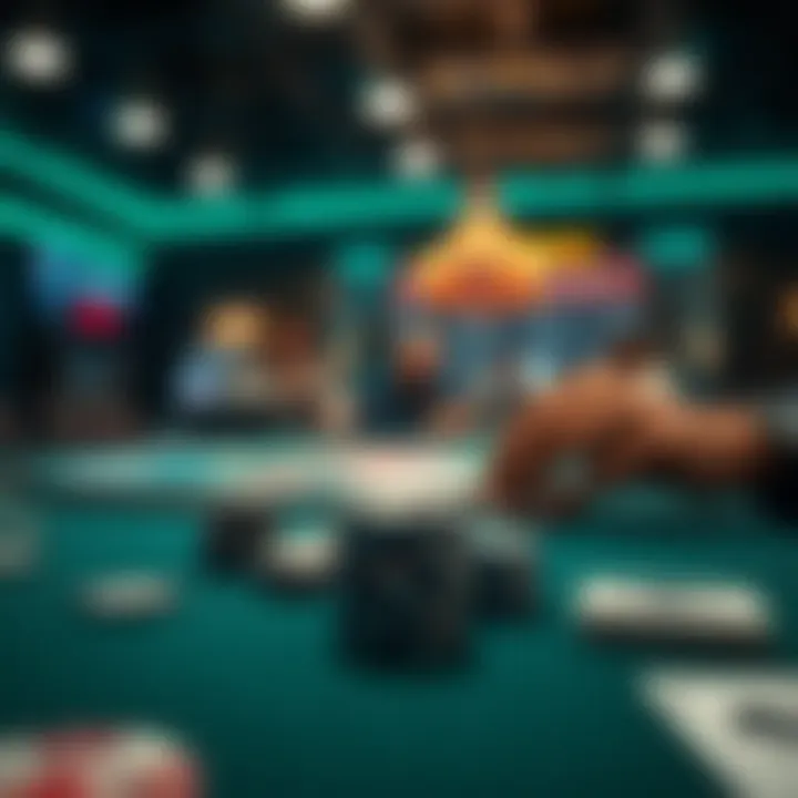 Visual representation of betting strategies incorporating Del Lago Points