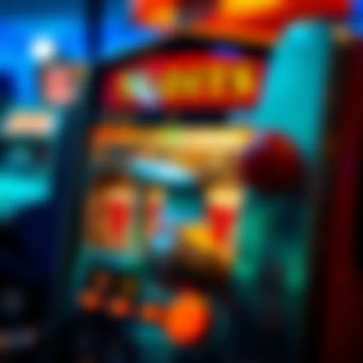 Classic slot machine with traditional symbols