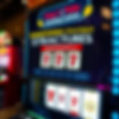 Infographic depicting slot machine payout structures