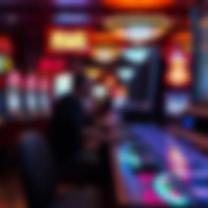 Risk Management in Slot Gaming Depiction of risk management in slot gaming environments