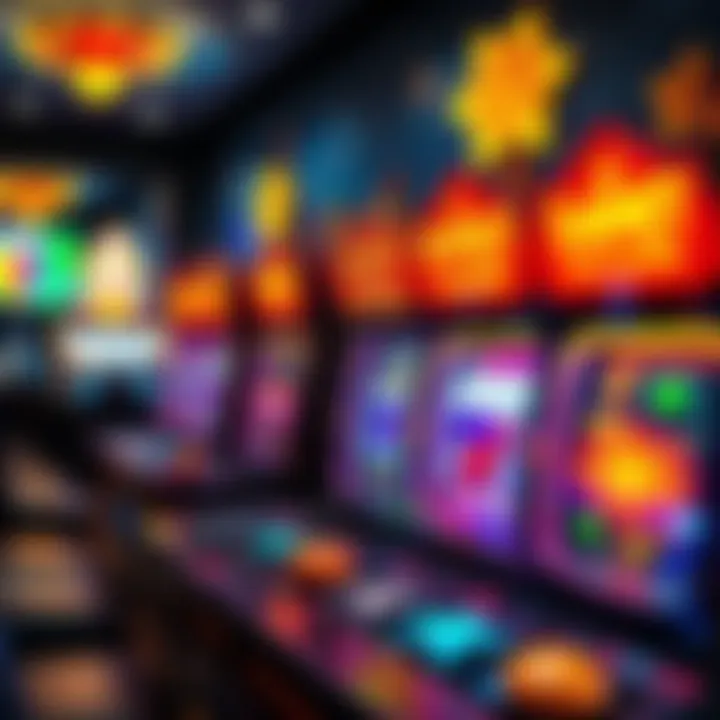 Vibrant Game Themes of Easy Money Slots Visual representation of easy money slots showcasing vibrant game themes