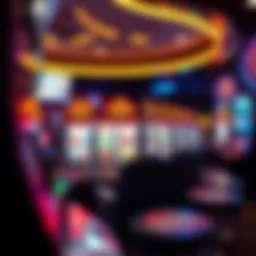 A captivating display of fortune coin slots in action