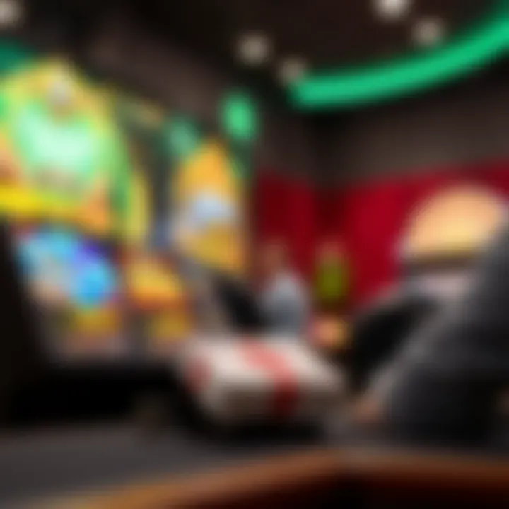 Digital Gaming Interface A digital gaming interface showcasing various free casino games