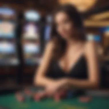 Engaging User Experience in Free Slot Gaming Player enjoying a free slot game experience on a digital device