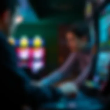 Player strategizing while engaging in a video poker session