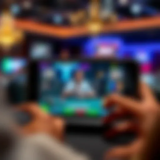 Engaging gameplay on a mobile app that rewards users