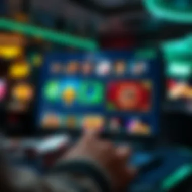Online Gaming Platforms for Earning PayPal Money Dynamic online platform showcasing various gaming options