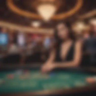 Thrilling Casino Events Exciting event scene at Hard Rock Casino with enthusiastic participants