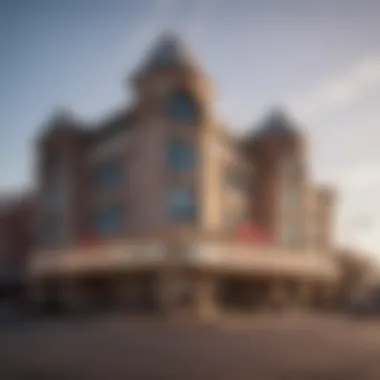 Exterior view of Indian Head Casino showcasing its architectural design