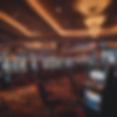 Vibrant Gaming Experience Inside Indian Head Casino Interior gaming area filled with slot machines and vibrant lighting