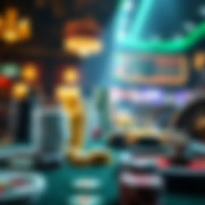 Diverse selection of casino games available online