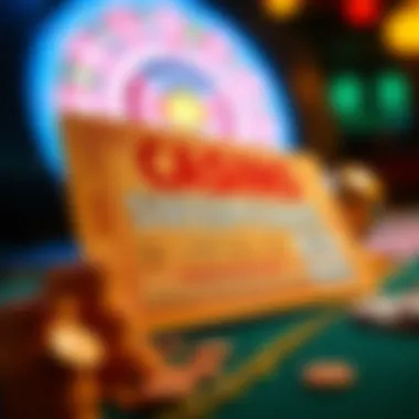 Casino Sweepstakes Ticket Illustration Illustration of a casino sweepstakes ticket