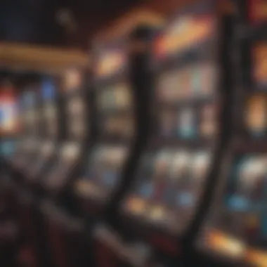 Dazzling Slot Machines at Maryland Live Casino Dazzling slot machine display at Maryland Live Casino