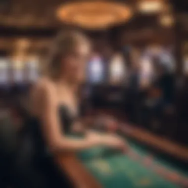 High-Stakes Slot Game Experience Player engaging with a high-stakes slot game