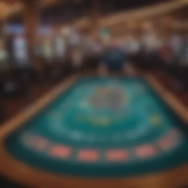 Exciting Gaming Experience at Miccosukee Casino An overview of the gaming floor showcasing various gaming tables and machines.