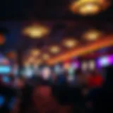 A vibrant bingo hall filled with enthusiastic players