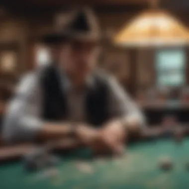 Understanding Mississippi Stud Gameplay Visual representation of Mississippi Stud gameplay
