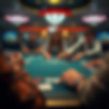 Strategic card positioning in Mohegan Poker gameplay