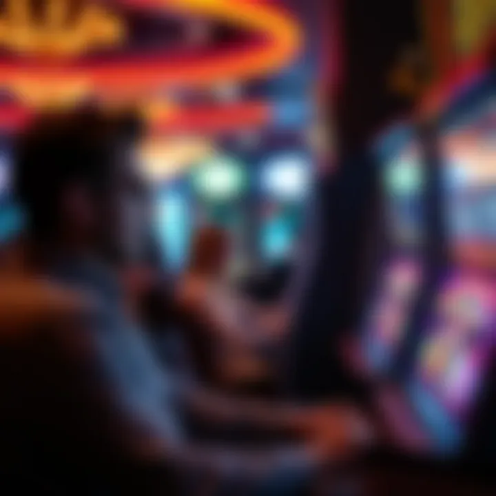 Visual depiction of player engagement with modern slot games