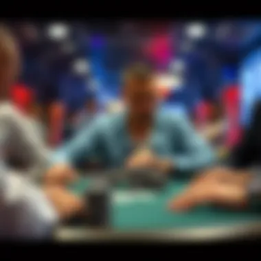 Psychological elements in no-money poker play