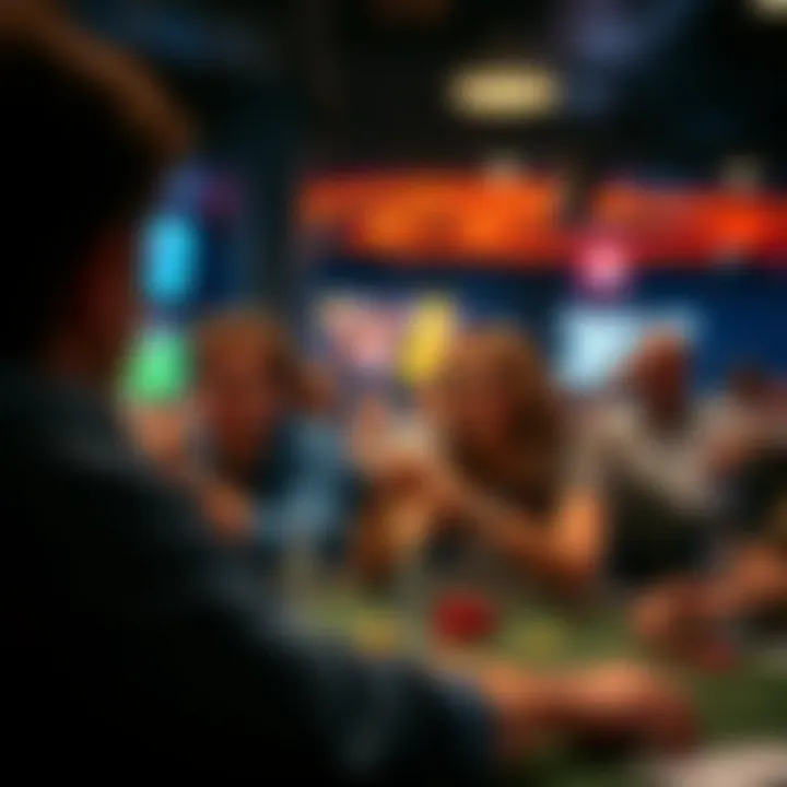 Illustration of quiz participants enjoying the challenge