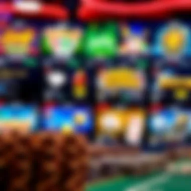 Diverse Gaming Options in Party Casino Apps A variety of gaming options available in a party casino application