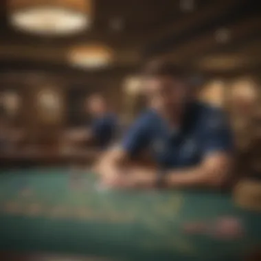Security Measures in PayPal Poker Transactions Secure transaction symbol with poker table background