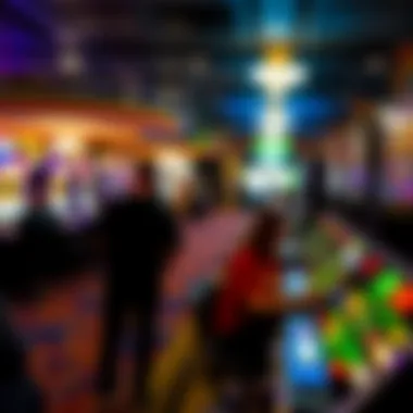 Seasonal promotional event at the casino