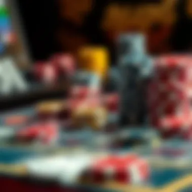 Distinct Game Components and Features Close-up of game components highlighting distinct features and rules