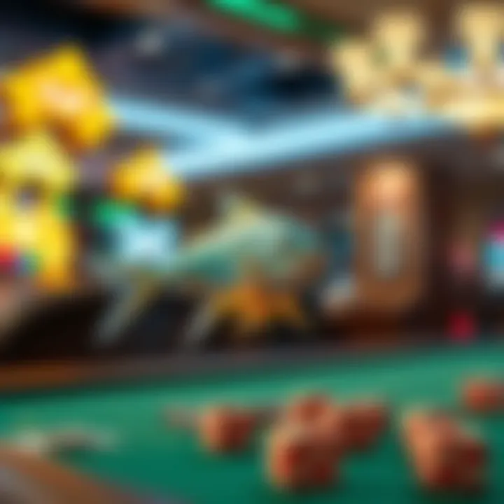 Visual representation of technology's impact on skill fish games