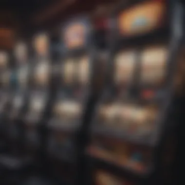 A variety of modern slot machines showcasing different themes