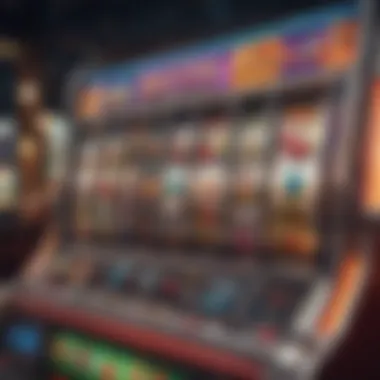 The Thrill of Online Slots A vibrant online slot machine displaying a colorful array of symbols and themes