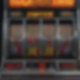 Detailed view of the Mr. Lucky slot machine showcasing its vibrant design and symbols.