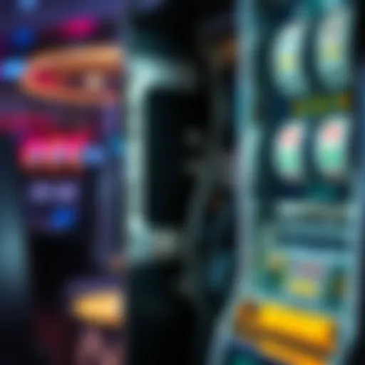 Intricate mechanisms of a video poker machine