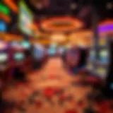A vibrant EGT casino floor showcasing game variety