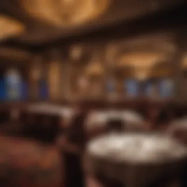 Elegant Dining Experience at Hard Rock Gourmet dining setting within the casino's restaurant.